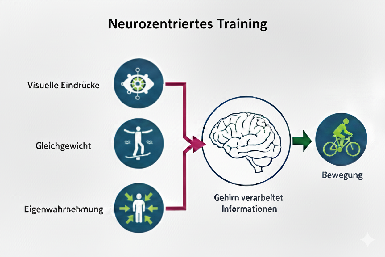 Neuro-centered training in physiotherapy